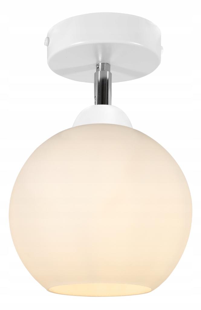 CLASSIC CEILING LAMP WHITE BALL LED LAMPSHADE