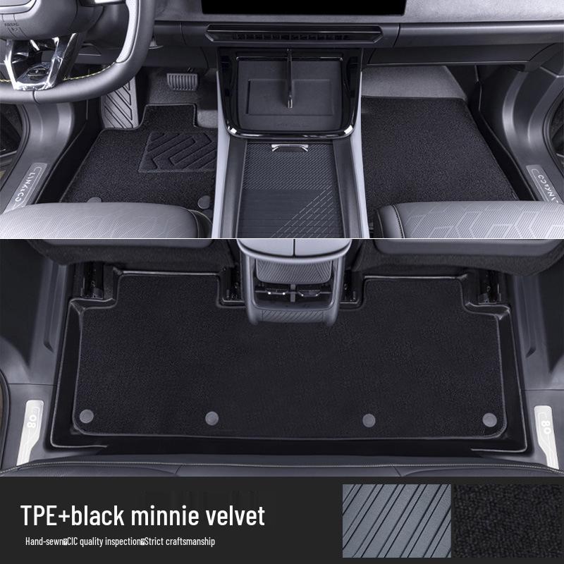 Lynk & Co 08 Floor Mats Full Coverage TPE Interior Accessories