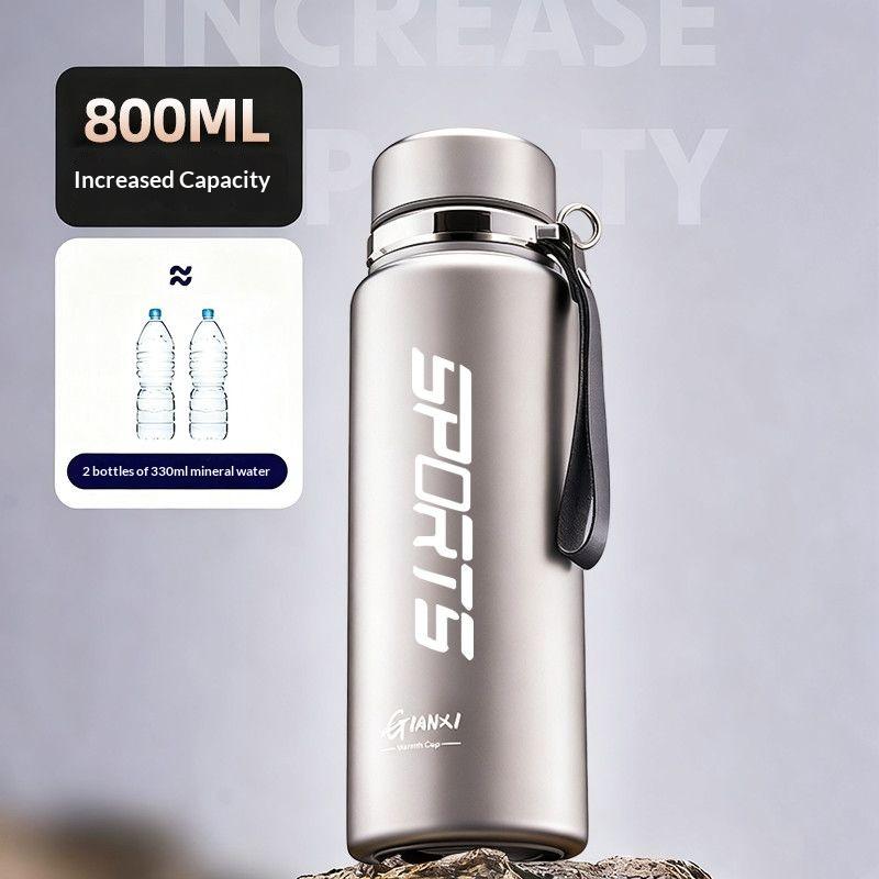 Gianxi Insulated Cup Large Capacity 316 Stainless Steel Male Insulated Pot Water Bottle Tea Cup Household Large Car 800-1000ml
