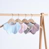 360-Degree Pure Cotton Petal Baby Drool Bib