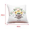 DIY Embroidery Pillow Covers Kit Home Decor Pillow Case Kit Cross Stitch Kits for Sewing Supplies Wedding Sofa Kids Decorative
