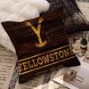 Yellowstone Dutton Ranch Pillow Cover For Bedroom Room And Living Room Sofa Decorative Cushion Cover
