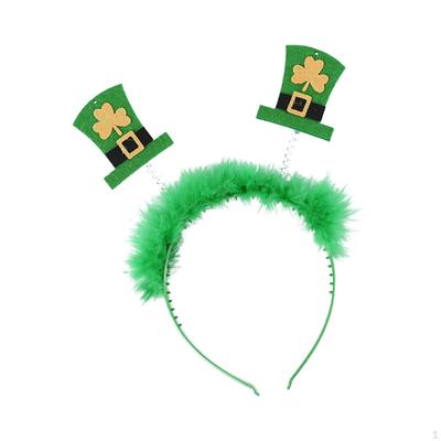 Festive Green Leprechaun Headband for St. Patrick's Day Celebrations