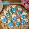 TEMU Xiyin Ocean-Themed Starfish & Conch Birthday Candles (Numbers 0-9) Cake Decorations