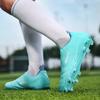 2024 Herren Fußballschuhe Große Größe Ultraleichte Fußballschuhe Jungen Sneakers Rutschfeste AG/TF Fußballschuhe Stiefeletten Unisex