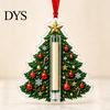 Weihnachtsbaum Hängendes Geschenk Bargeld Schmuckstück, Acryl Geldhalter, Lustiges Weihnachten Feiertag Austausch Zubehör Baum/Schleife/Weihnachtsmann/Glocke Form Dekoration für Baum,