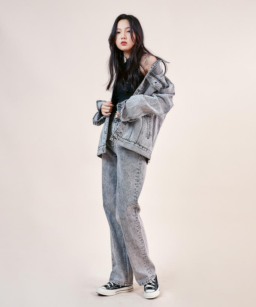 Philogram Black Snow Denim Jacket