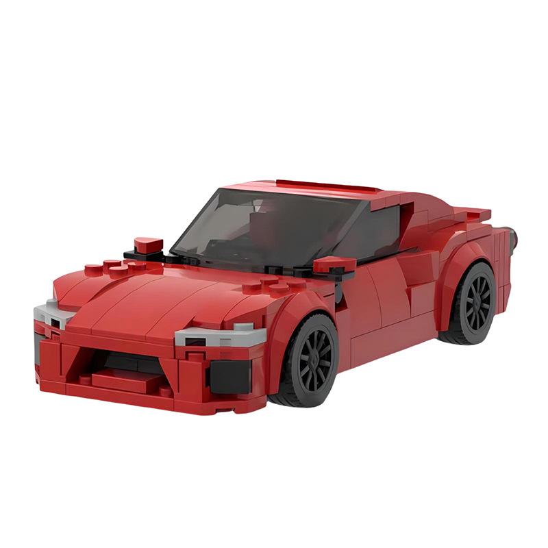 Compatible Small Bricks Supercar Racing Car Children's DIY Educational Building Blocks Set