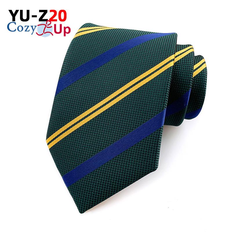 Cravatta da uomo con motivo PaisleyTies a righe alla moda da 3,15 pollici per matrimonio