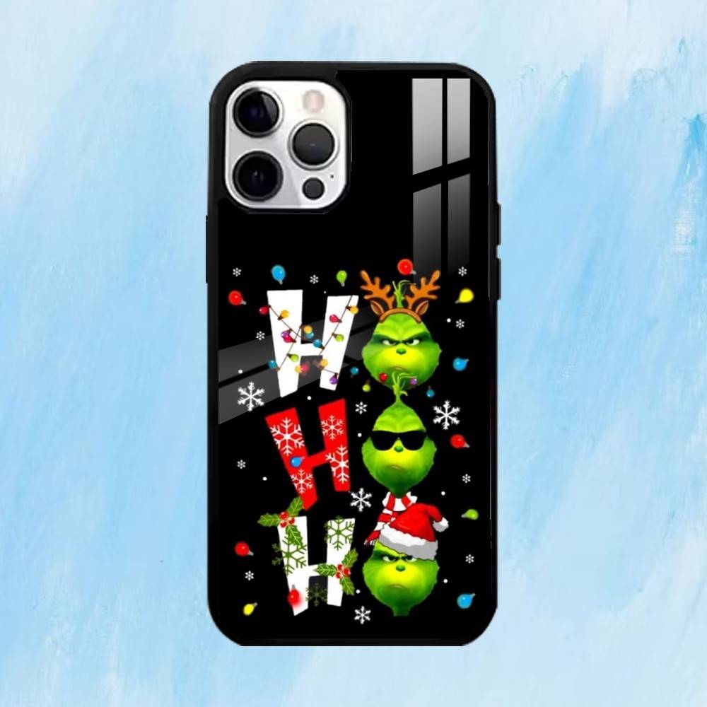 

N-New Year Cartoon Christmas Phone Case For iPhone17,16,15,14,13,12,11 Plus,Pro Max Magnetic For Magsafe Wireless Charging iPhone13