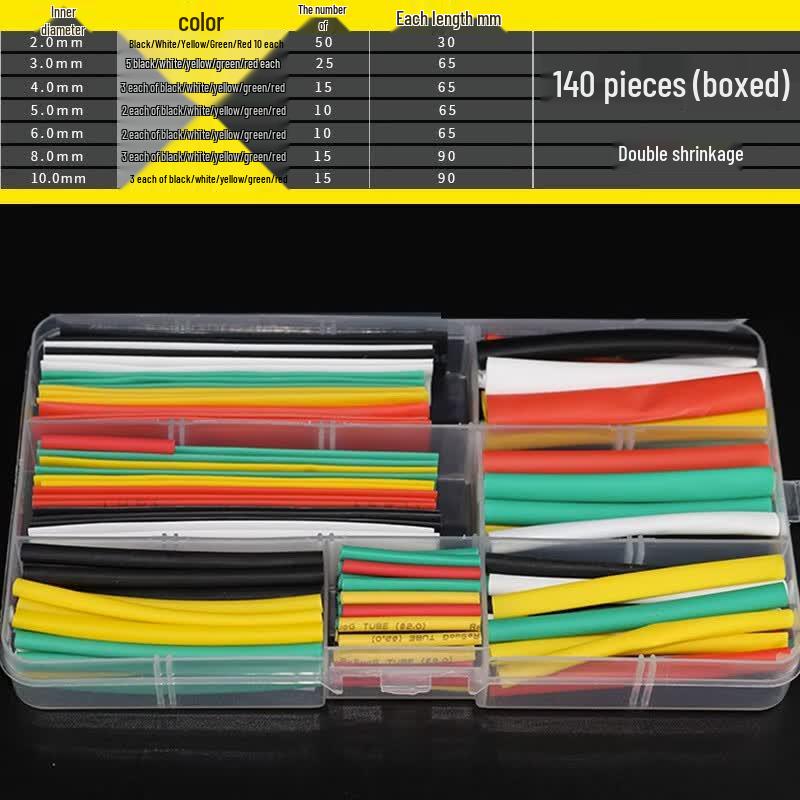 Colored Heat Shrink Tubing Kit