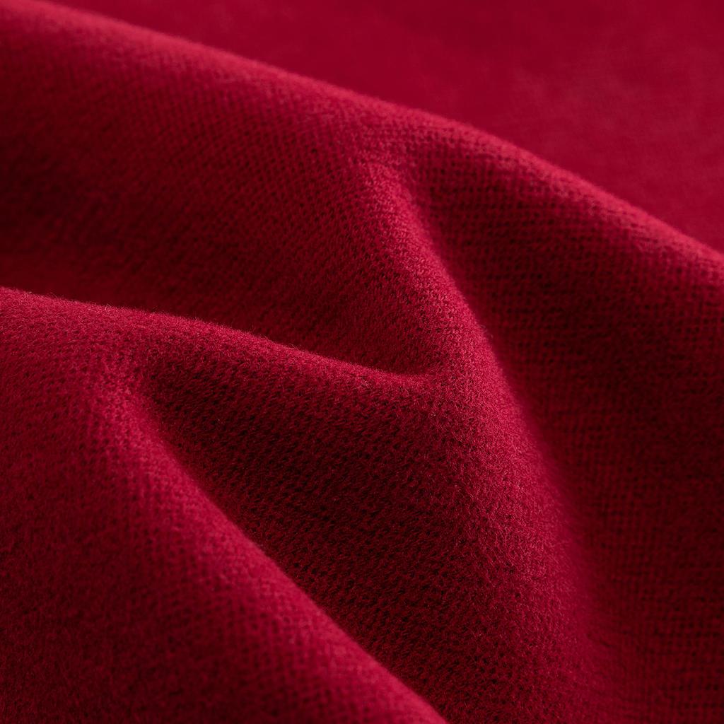 Anta Casual Fashion Versatile Trendy Loose Wide Leg Straight Knit Sports Pants Women Bottoms Cherry-Blossom-Red 162618303N-3