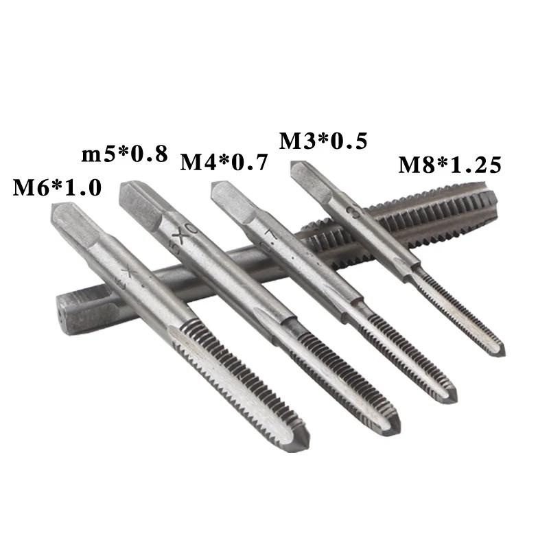 Professional Adjustable Ratchet Tap Holder Wrench Set Hand Tools M3 M4 M5 M6 M8 Machine Screw Thread T-shaped Tap Repair Tools