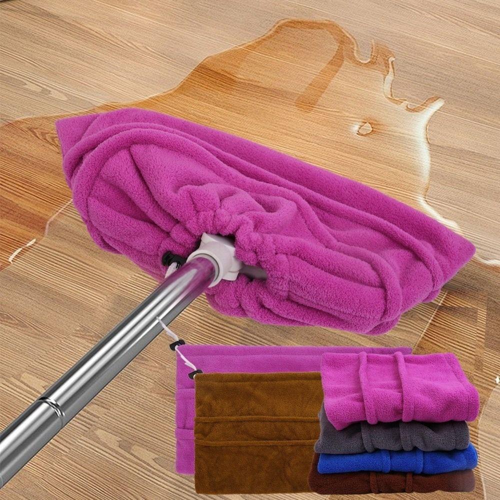 Reusable Floor Mop Covers Drawstring Floor Cleaning Towel Broom Cover  Cleaning Accessories