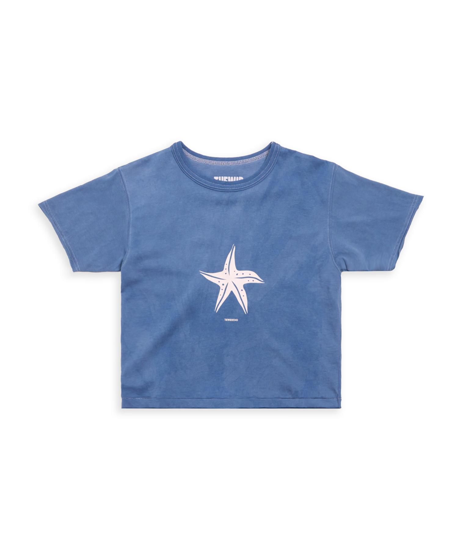 To With 24 Starfish Souvenir Kids T-Shirts In Indigo Blue Blue/Free