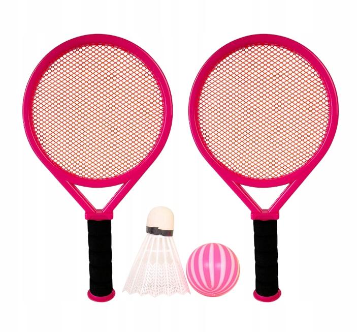 Badminton Tennis Set with Two Rackets, Shuttlecock and Ball