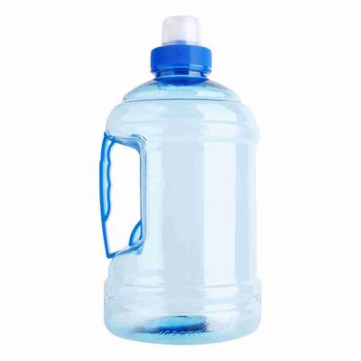 1L BPA-fri drikkevannsflaske kork kjele PET sport piknik blå
