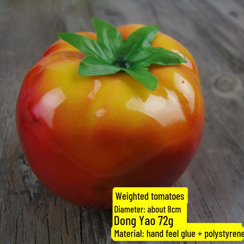 Plastic Foam Weighted Fruit & Vegetable Decorative Props