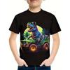 3d Print Retro Animal Top Tee Shirt Kids Boys Clothes Short Sleeve Casual Children's Clothing Fashion T Shirt For Boys