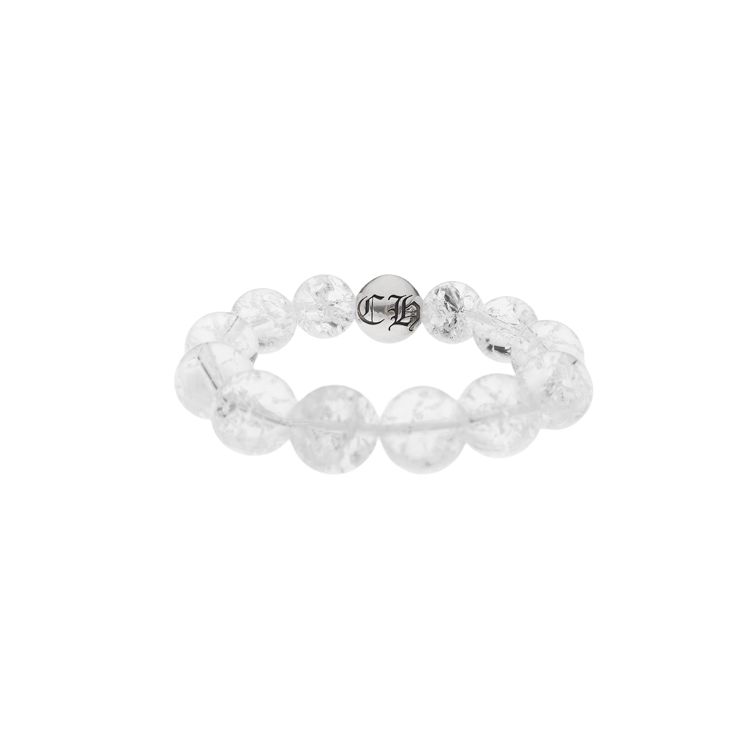 

Браслет зі срібла 925 проби з гравіюванням літер Chrome Hearts, унісекс, прозорий KLX-SJ-00 Basic Packaging-Dust Bag,S