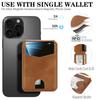 Magnetic Leather Phone Case with Card Holder for iPhone 12 - 17 Series Multi - functional Stand Shockproof Protective Cover