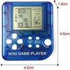 Tetris Handheld Mini Game Console Keychain – Portable, Nostalgic Puzzle Toy and Creative Gift