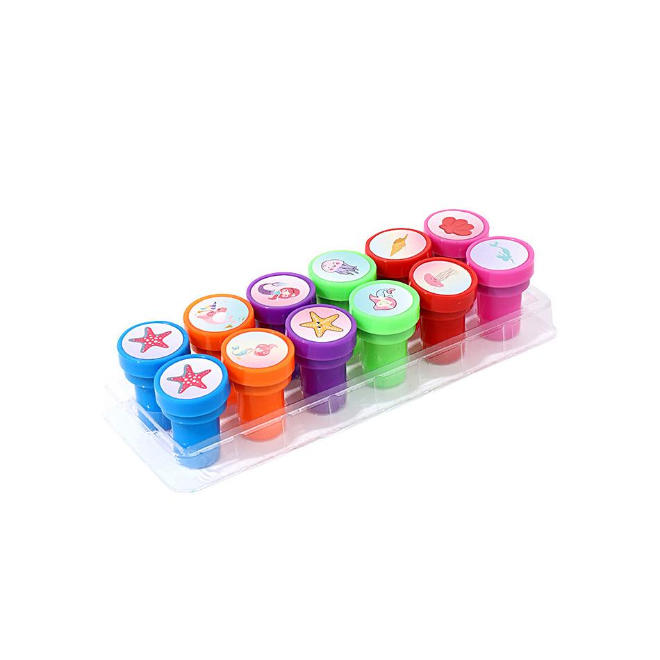 12/pcs Seal Stamps Party Favors Birthday Gifts for Kids Goody Bag Fillers Classroom Rewards Prizes Gifts