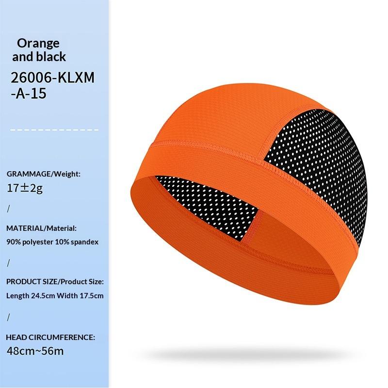 Breathable Elastic Cycling Cap 1PC Quick Dry UV Protection Bike Hat for Summer Riding