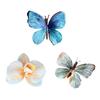 Elegant Butterfly Hair Clip with Realistic Design Ethnic Barrette For Women Holiday Parties And Wedding Hair Decoration