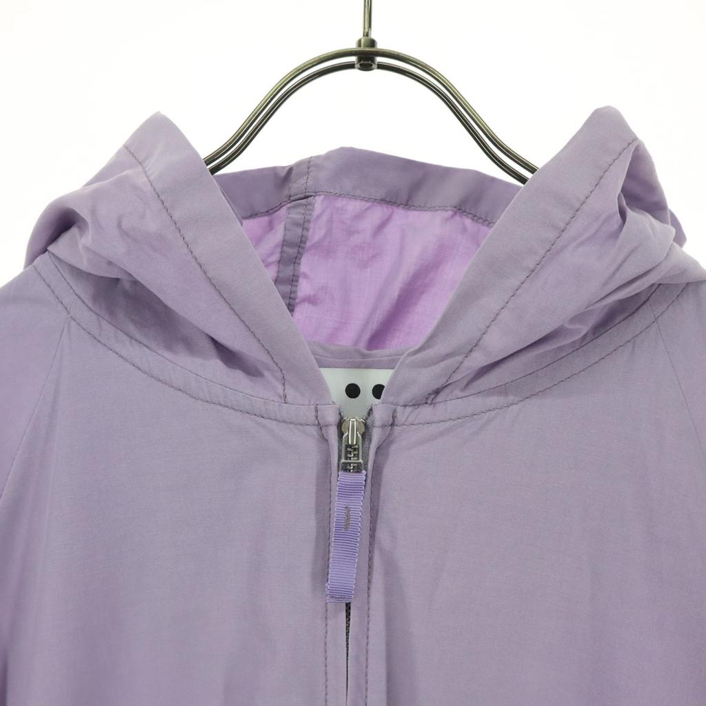 three dots made in Japan Long sleeve Spring coat S purple Hoodie Women Used