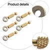 Leather Craft Basting Needle Set 5pcs for Accurate Stitching and Positioning