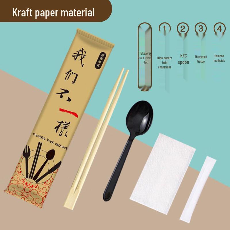 Eco-Friendly Disposable Cutlery Set