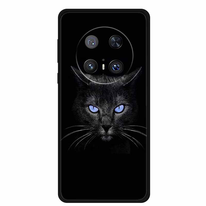 For Huawei Mate 70 Pro 5G Case Mate70 Pro Black Silicone Soft Back Cover Case For Huawei Mate 70 Pro Plus Phone Cases 6.9" Funda