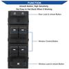 Master Window Switch Control Button For 2015 2016 2017 2018  Hyundai Sonata