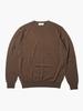 VERNO 24Fw Round-Neck Knit Brown