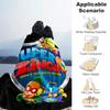 1pc Blanket Superthings Print Design, Lightweight Blanket for Sofa, Bed- Soft &Warm, Gift for All Seasons like Christmas, Halloween
