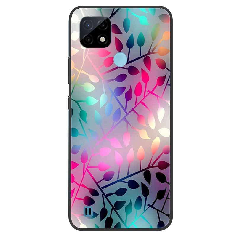 Pro Realme C21 Pouzdro Nárazuvzdorné Měkký silikon TPU Zadní kryt Pro Realme C31 C21Y C25S C25 Pouzdra na telefony Realme C21 C31 Roztomilý kreslený
