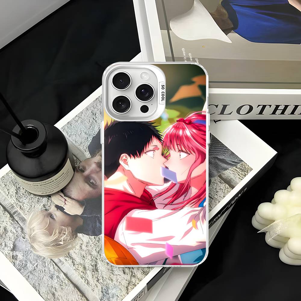 Anime B-Blue Box Phone Case For iPhone 17 16 15 14 13 12 11 Pro Max Plus Pro Colorful Shell