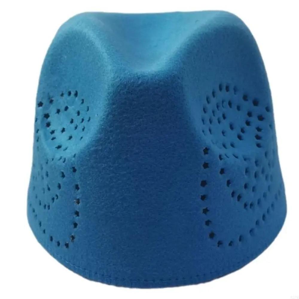 New Fabric Prayer Caps Breathable Soft Ethnic Festival Caps Hollowout Worship Caps Men