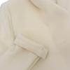 SOV. Women's Big Shawl Collar Open-Front Coat in White (Size F) coat ― whiteUsed