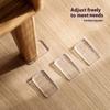 4/8Pcs Adjustable Furniture Leveling Pad Wedge Gasket Table Stabilizers Furniture Pad Levelers Easy To Install