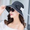 Summer Fashion Simple Straw Visor Hat Sun Shade Hats Sunscreen Sun Protection Foldable Female Seaside Beach Cap Outdoor Hats