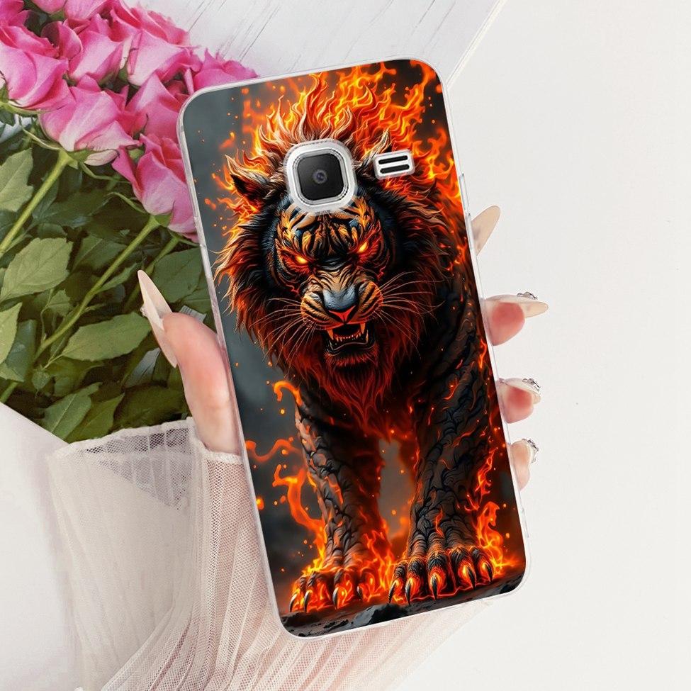 For Samsung Galaxy J1 mini Clear Case Aesthetic Luxury Cute Fashion Funny Painted Casing For Samsung J1 mini SM-J105B SM-J105H