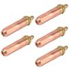 5pcs Length 73 mm Cutting Torch Tip Plum Ring Propane Cutting Tip Gas Cutting Tip  For Gas Welding
