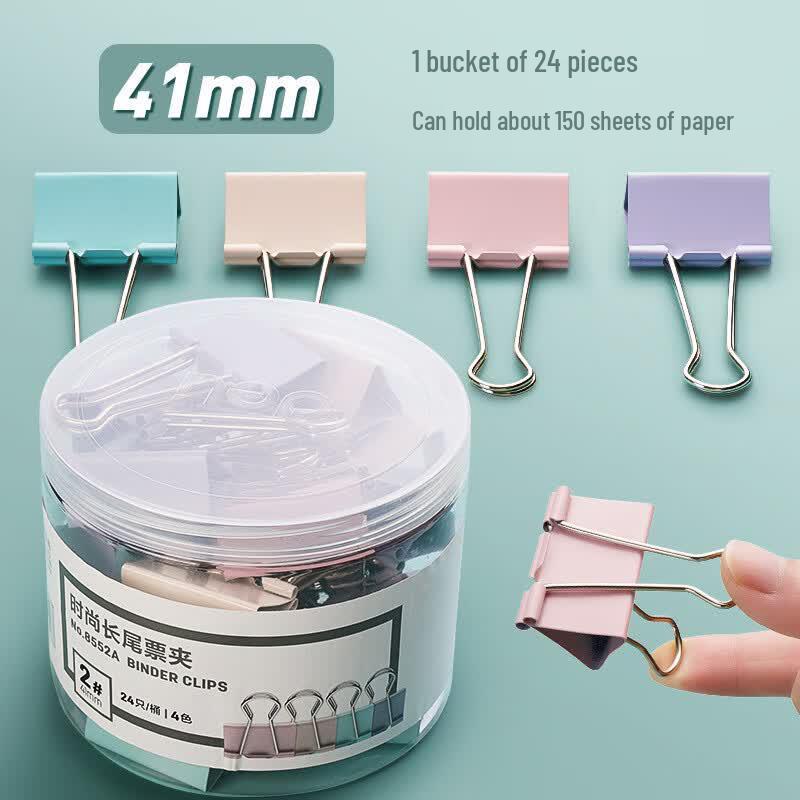 Guanshi Colored Binder Clips