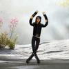 Jucărie moale Michael Jackson de 28 cm cu corp flexibil, figurină de acțiune creativă, decor pentru casă, cadou colecționabil pentru fani