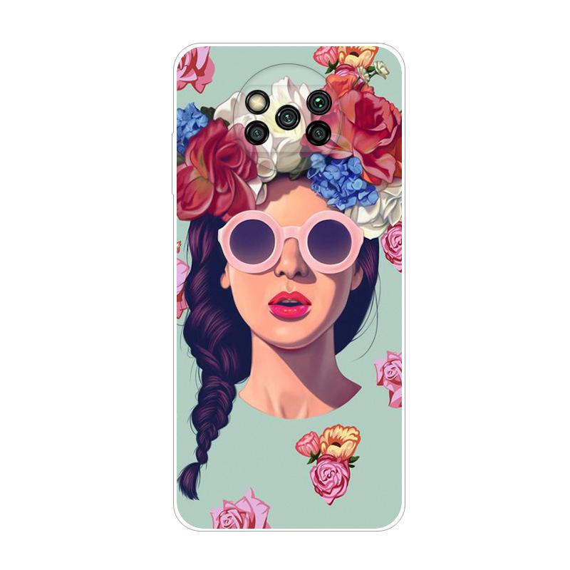 Phone Case For Poco X3 Pro Cover TPU Coque Cool Slim Clear Covers for Xiaomi Poco X3 NFC Case PocX3 X 3 Silicon Funda Cartoon