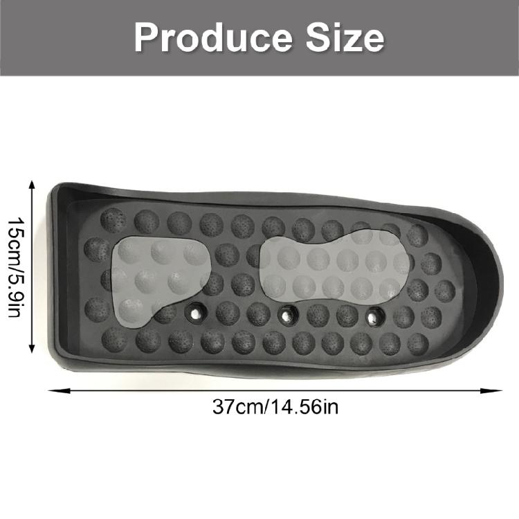 Fitness Machine Foot Pedals Practical Trainer Pedal Replacement Rowing Machine Pedals for Sports Exercise Supplies