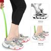 Crystal Smooth Long Handle Shoehorn - No Splinters, Pregnant Women and Elderly-Friendly, No Bending Needed, Hangable Design.