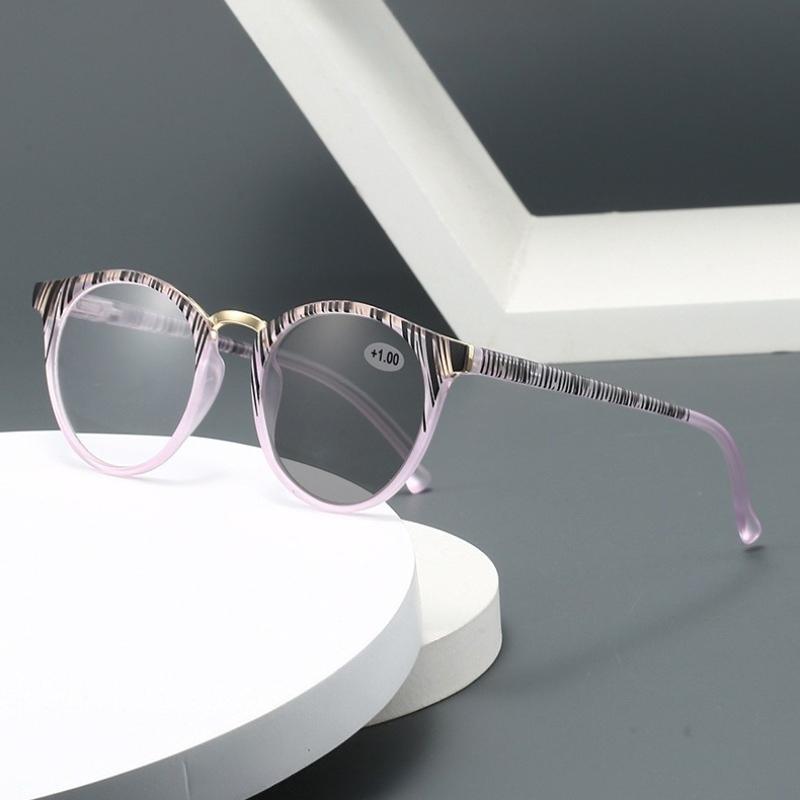 High Definition Photochromic Anti Blue Light Reading Glasses Ultra-Lightweight  Presbyopia Eyewear Unisex Diopters 0 To +4.0